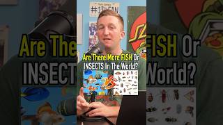 More FISH Or INSECTS In The World?! Which Is Right #shorts #animals #fish #insects #debate #ocean