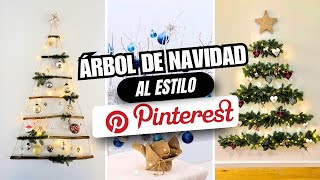 🎀DESCUBRE Árboles🎄de Navidad para Espacios pequeños o Apartamentos al estilo PINTEREST