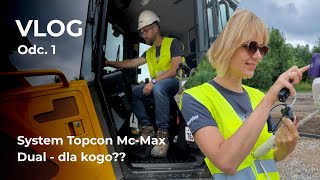 VLOG | Spycharka Komatsu z systemem TOPCON MC-Max Dual