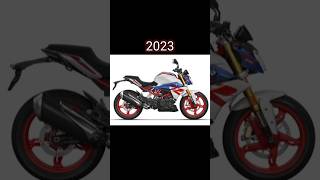 Evolution of BMW G310R bike 🤯😱#viral #shorts