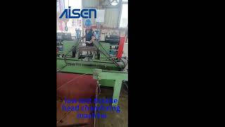 Good quality hot selling Double head chamfering machine round bar diameter reducing machine