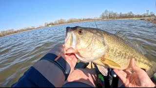 Great day on the yak Bass Fishing!