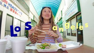 VLOG: 48 hours in LA of NONSTOP eating! | fermented bagels, Cambodian noodles, al pastor tacos