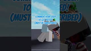 Comment Your Username+Subscribe=Yeeted #roblox #fyp #memes