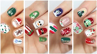 Cute Nail Art 2023 🎄 Fun & Easy Christmas Nail Design Compilation!