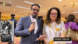 Cobertura do Lançamento do livro Mulheres no conselho com Bibiana Carneiro