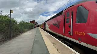 43299+43290 leaving Crewe with a nice two tone