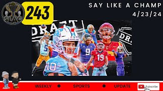 SLAC 243 – NFL Mock Draft, NBA Playoff update, Coyotes leaving Arizona, Ohtani latest record & More!