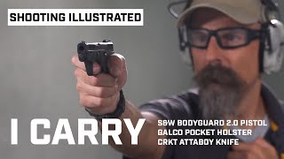 I Carry: Smith & Wesson BodyGuard 2.0 .380 ACP Pistol in a Galco Pocket Protector Holster