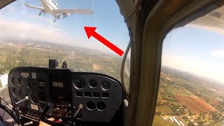 Planes Almost Hit Midair On Final Approach