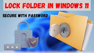 How To Lock Folder In Windows With Password Protection | Without Software