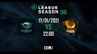 🔴 [CS:GO] cooL Gaming Academy vs Wizest eSports - ESEA Open League Season 36