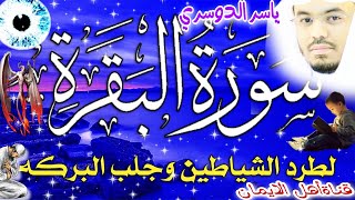 سورة البقرة كاملة مكررة لطرد الشياطين والجن والسحر وجلب والبركة الشيخ ياسر الدوسري surat albaqara