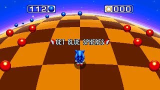 Sonic Mania - Unused/Test Bonus Stages (Blue Spheres)