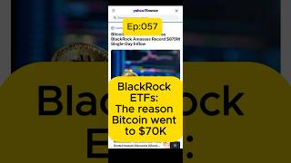 BlackRock ETFs: The reason Bitcoin went to $70K