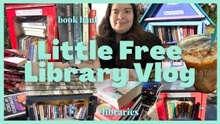 📚 Little Free Library Vlog & Haul 📚 Come little free library hunting and see what books we find!