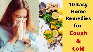 10 Easy Homemade Natural Remedies for Cough & Cold @glownaturally5271