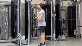 Single-arm Tricep Press-Down