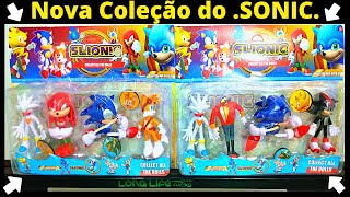 Nova Coleção de Bonecos Sonic - Tails, Shadow, Silver, Knuckles e Robotnik