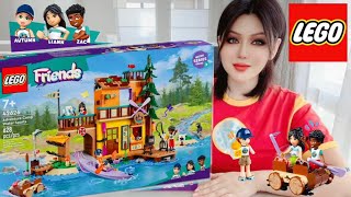 🩵💦🛶 LEGO Friends Adventure Camp Water Sports (42626) Speed Build | Abbi Happy, the LEGO Frenetic