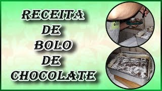 RECEITA DE BOLO DE CHOCOLATE