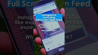 Instagram is Testing Full Screen Main Feed