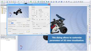 T-FLEX CAD: 3D Window Parameters