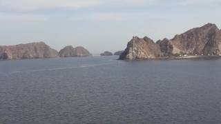 Arriving by ship - Muscat Oman