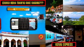 Kovai Superfast Express Journey from MGR Chennai Central to Katpadi Junction | AK VLOGS AND TRAVELS