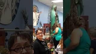 Our lady of guadalupe hobbs nm   crying statue