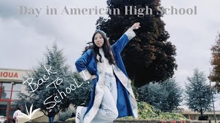 ONE DAY FROM AMERICAN HIGH SCHOOL AS AN EXCHANGE STUDENT 🤩/ Senior year/American dream?