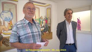 Bad Salzuflen - 30. Juli 2023 - Kunstgalerie "Das Fachwerk" - Gemeinschaftsausstellung - Vernissage