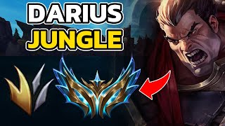 DARIUS JUNGLE CHALLENGER GAMEPLAY, LOL OFF-META BUILD/GUIDE, HOW TO PLAY DARIUS JUNGLE