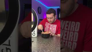 Making Cereal Stick in a bowl (BEHIND THE SCENES) #Shorts