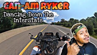 Can-am Ryker 900cc Dancing Down The Interstate | Loc'd In With Trey