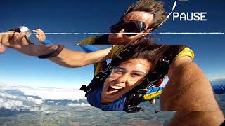 LivePerson voice AI – Pause on time skydiving