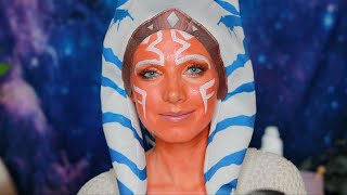 Ahsoka Makeup with Intention | 2023 Halloween Star Wars Makeup Tutorial #halloween2023