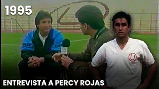 Entrevista a Percy Rojas | Año 1995 | Realizada por Bruno Cavassa | Goles en Acción ⚽🎞