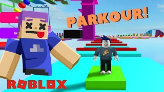 PARKOUR SA ROBLOX, TANGGAL ULO KO!