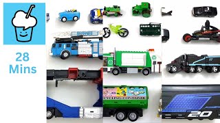 Black Green Blue vehicles collection Lego Tomica Transformers Batman playmobil