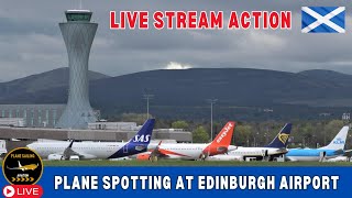 🔴Edinburgh Airport Live Stream - Plane Spotting Saturday 6th May 2023 #live #aviation #planes