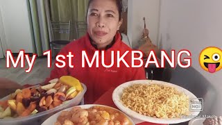 My FIRST MUKBANG