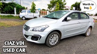 MARUTI SUZUKI CIAZ | DEISEL DRIVE EXPERIENCE | USED CAR | WALKAROUND .