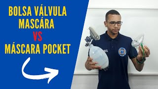 BOLSA VÁLVULA MÁSCARA VS MÁSCARA POCKET