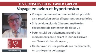 Voyage en avion et hypertension #hypertension