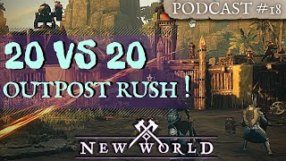 New World PODCAST#18 📻☕️ | Tryb 20v20 w New World!📢