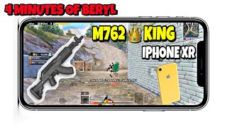 M762 KING IPHONE XR PUBG MOBILE 60 FPS MONTAGE BERYL IS GOD ROAD TO 1K SUBSCRIBERS ❤️ KILLER98