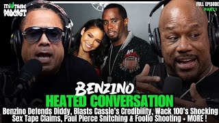 Benzino Talks Diddy & Cassie , Wack 100  Gay Rumors, Paul Pierce Snitching - Its Up There Podcast