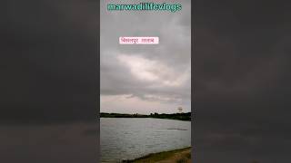 Heavy Rain in Marwad |#shorts #feedshorts #viralvideo #trending #monsoon #rainyday #barsat #lakeview