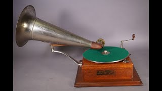 G & T Style 4 Grammophon Phonograph